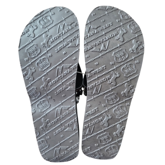 Montana West Custom Texas A&M University Bling Platform Sandals Women Size 11 - Picture 7 of 9